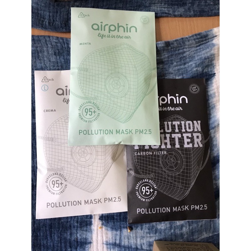 Khẩu trang AIRPHIN chống khói bụi, ô nhiễm bụi mịn PM 2.5 - Anti-pollutionPM 2.5 Mask | BigBuy360 - bigbuy360.vn