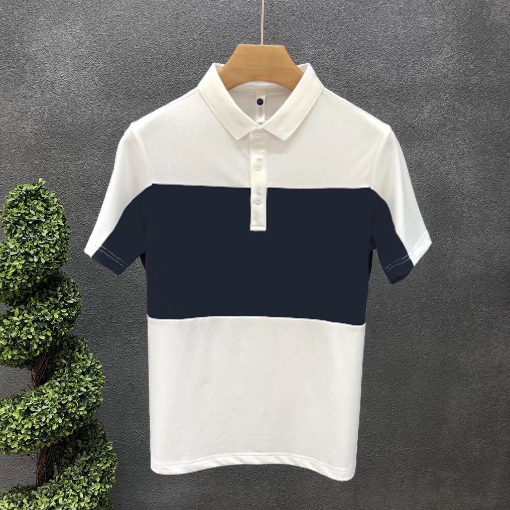 Áo polo nam, áo thun nam phối màu trẻ trung lịch sự phong cách hàn quốc ARU SHOP