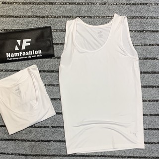 Áo ba lỗ nam thể thao tanktop trắng hàng chính hãng