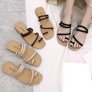 Sandal đi biển quai kẹp cài cổ chân