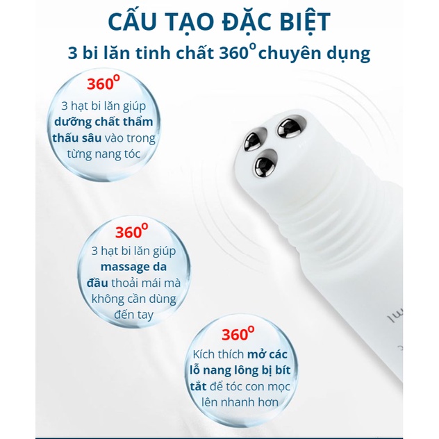 Tinh chất nhân sâm mọc tóc OMENFEE, serum Omenfee giảm rụng tóc, kích thích mọc tóc, cải thiện hói đầu,