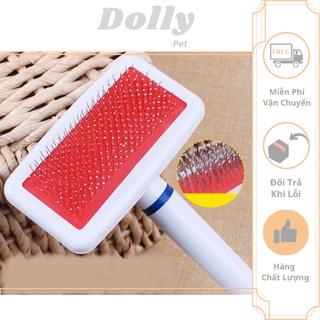 Lược Chải Lông Cho Chó Mèo Chấm Bi