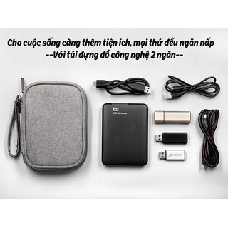 Túi đựng đồ công nghệ 2 ngăn