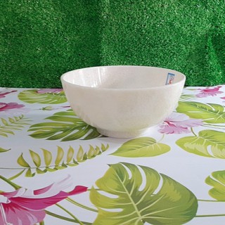 Tô nhựa melamine D4A,17.4*8.1cm,melamine Vân Đá Kem hàng sang trọng -Cao Cấp