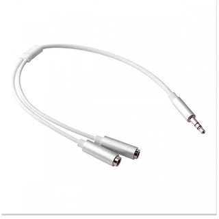 Cáp chia Jack 3,5mm dương ra 2 đầu âm 3,5mm Ugreen  - Hàng Chính Hãng