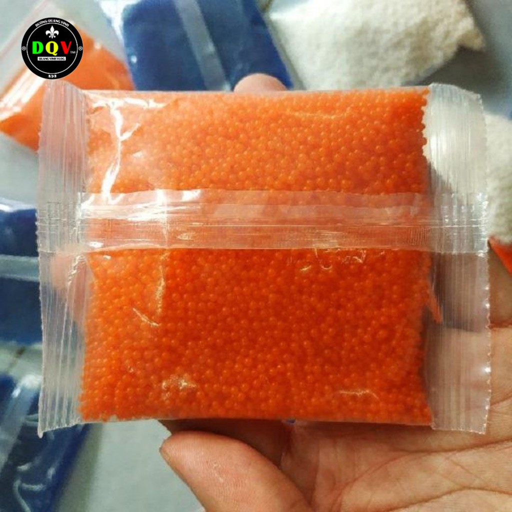 Gói hạt nở nước 7mm - 8mm slime 10.000 viên đẹp, đủ, đúng chuẩn kích cỡ