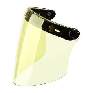 Kính FLAT màu Vàng đi đêm gắn nón bảo hiểm 3/4