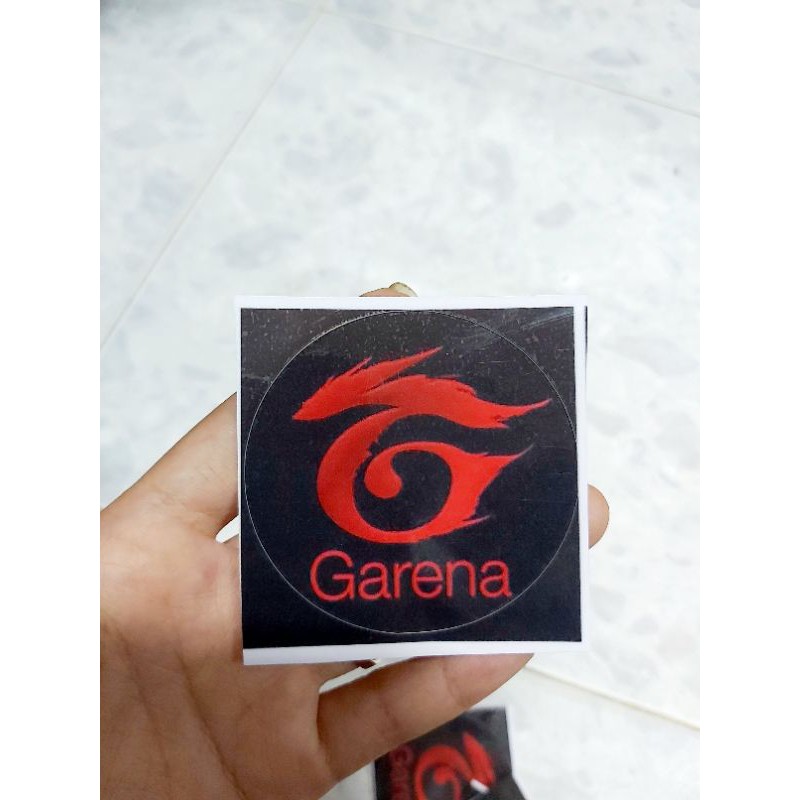 Tem Decal G A R E N A Dán Xe, Nón Giá Rẻ