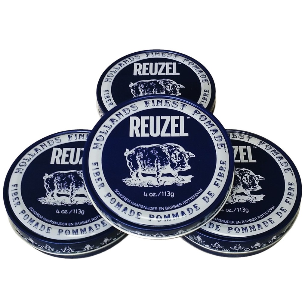 🥜Reuzel - USASáp giữ nếp cứng độ bóng mờ Reuzel Fiber Pomade