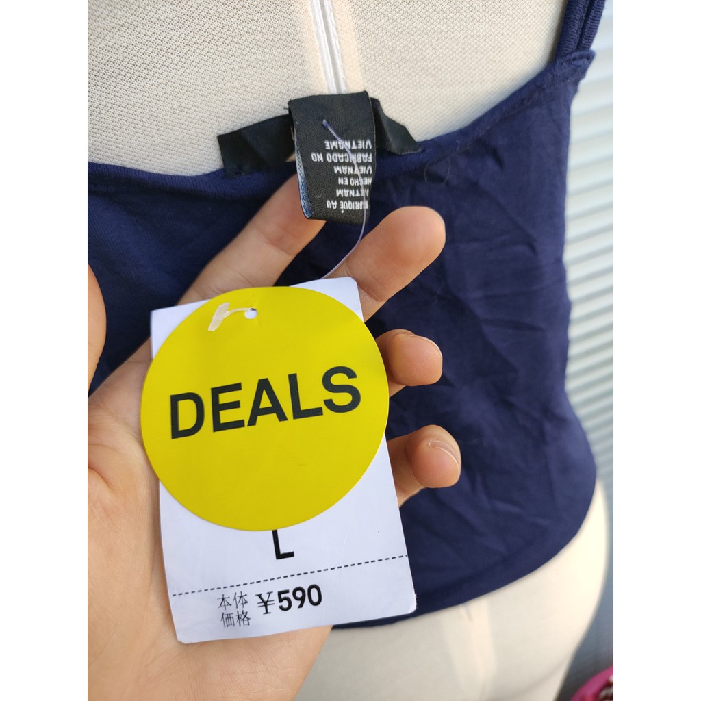 Áo ba lỗ hiệu F21 new tag second-hand- ĐỒ SI BON