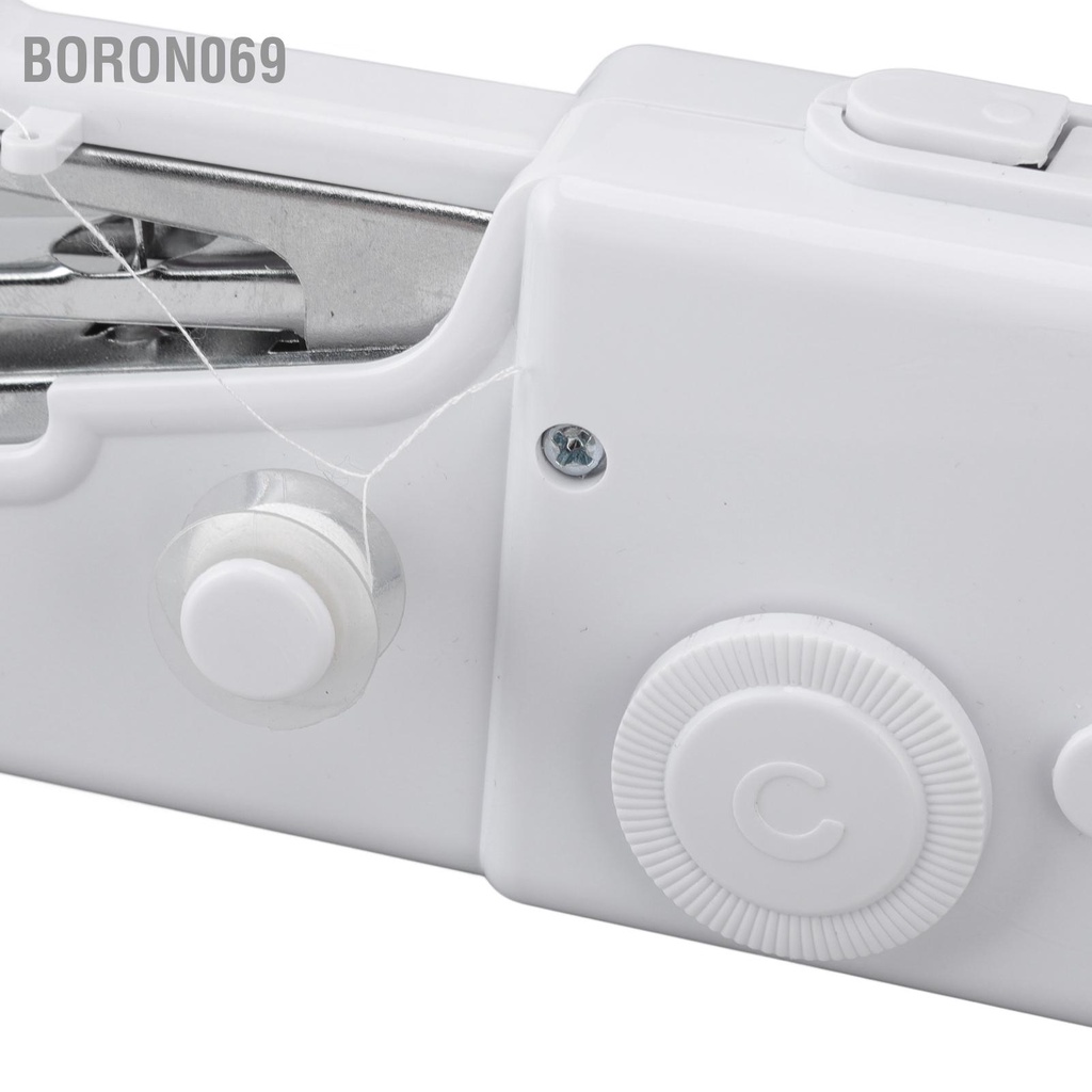Máy khâu cầm tay DC6V điện nhỏ có độ ồn thấp cho hộ gia đình Boron069