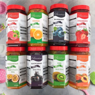 Mứt Trái Cây Đậm Đặc Berrino 950g Làm Nhân Bánh, Trang Trí, Pha Chế (PCTC)