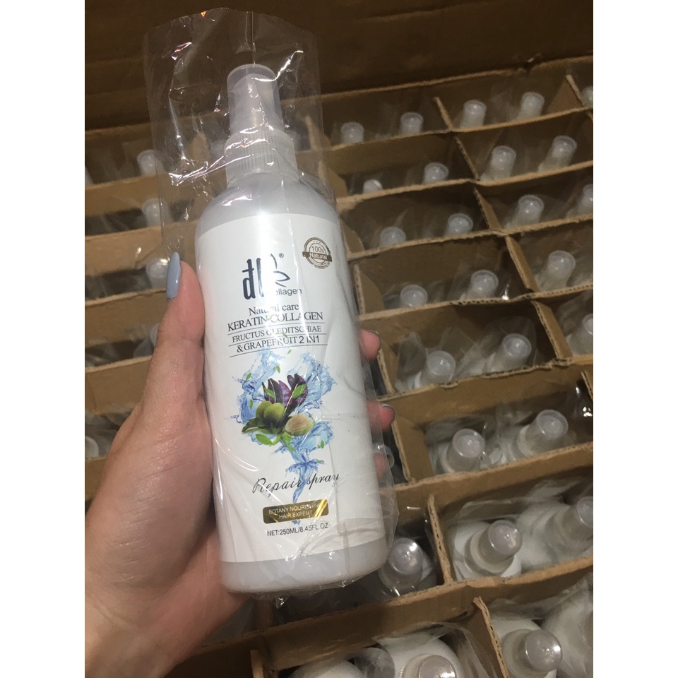 Xịt dưỡng hương Bưởi ĐL Keratin Collagen 2 in 1