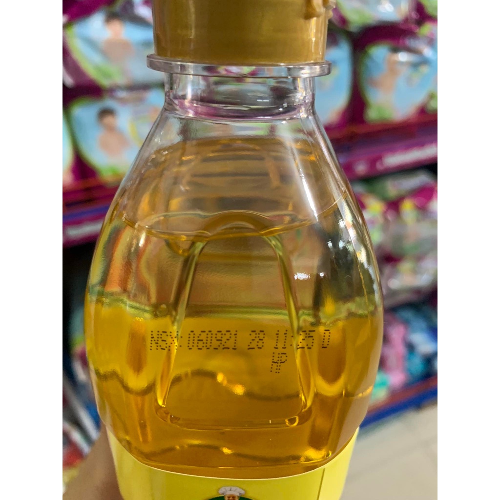 Dầu ăn Mezan Gold chai 1L (mẫu mới)