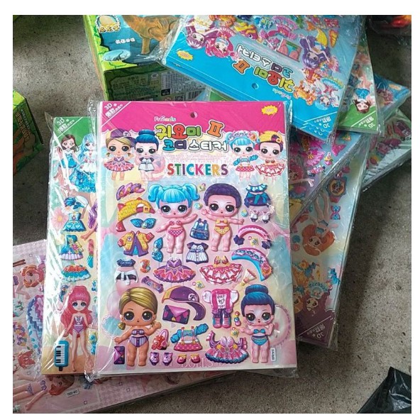 Tờ miếng dán sticker cho bé