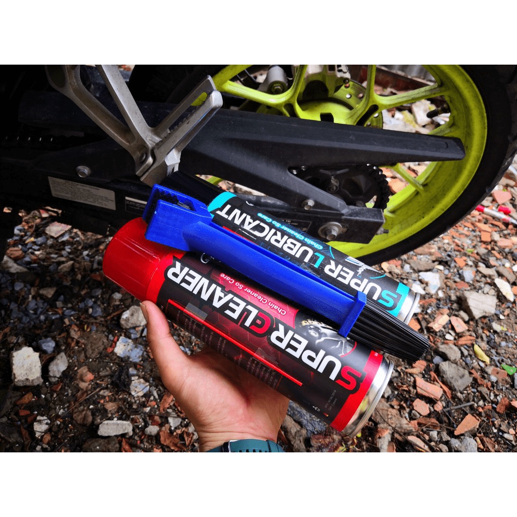 Combo Vệ Sinh Sên Bôi Trơn Socare Chain Lube - Cleaner Tặng Bàn Chải