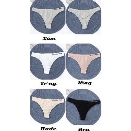 ❤️ Quần Lót Nữ ❤️ Quần Lót Lọt Khe Sexy Cotton Co Giãn 4 Chiều phối viền chun chữ cá tính gợi cảm 7007 ❤️