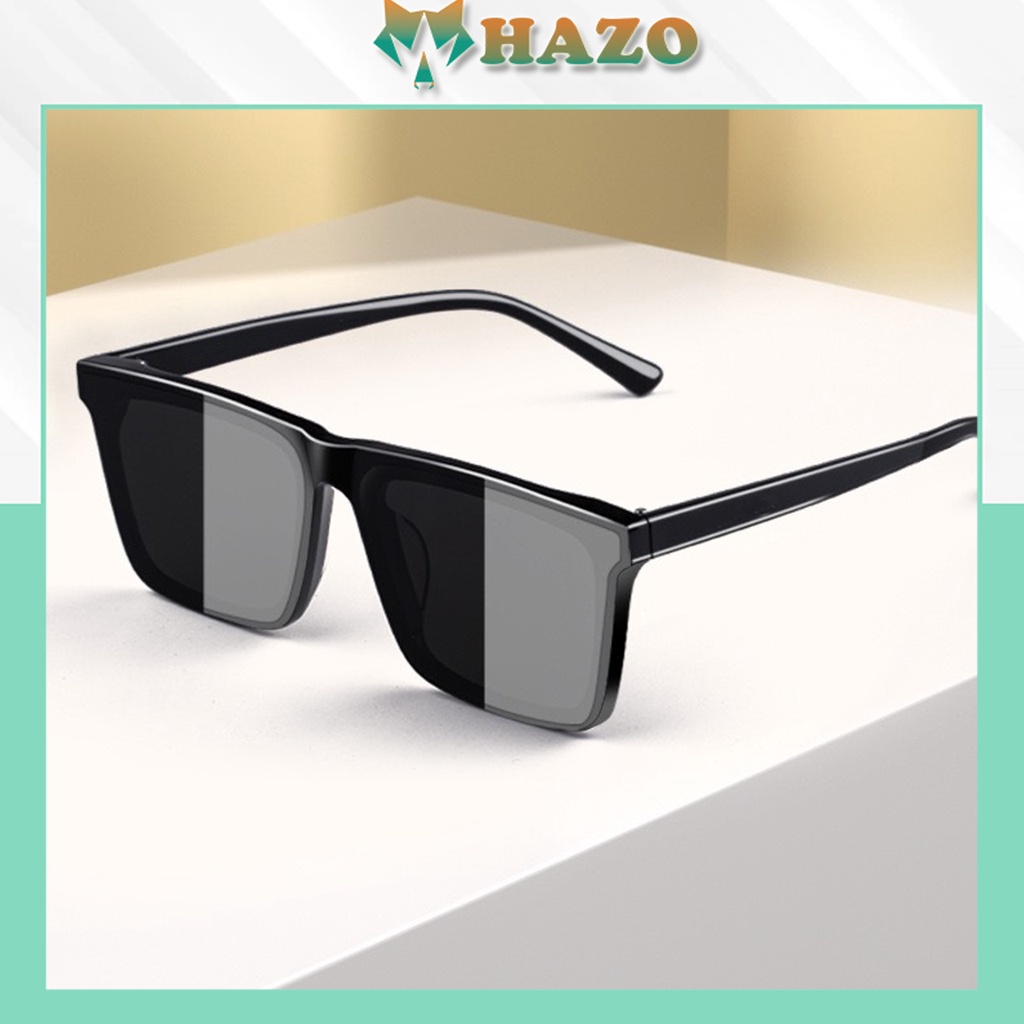 Mắt Kính Mát Thời Trang Gọng Tây Nhiều Màu Phong Cách Hàn Quốc Cực Hot - Hazo