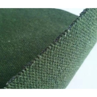 Vải bố sợi to xanh lá