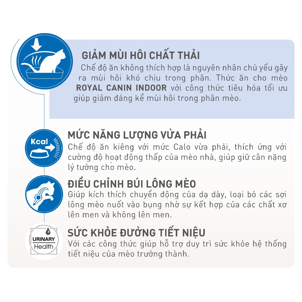 1kg - Hạt Indoor Royal Canin cho mèo trưởng thành trên 12 tháng tuổi