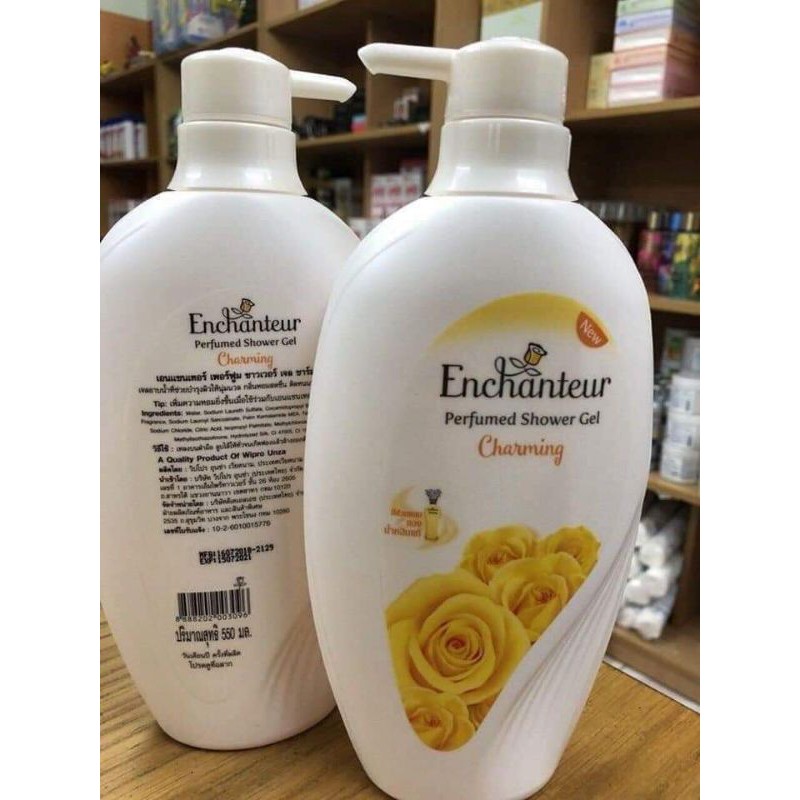 Sữa Tắm ENCHANTUER  Thái Lan 550ml Chính Hãng