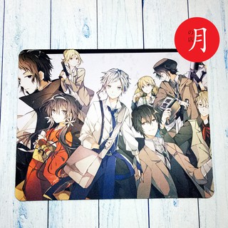 Pad chuột Bàn di chuột Lót chuột Anime Bungou stray dogs VĂN HÀO LƯU LẠC 20cm x 24cm