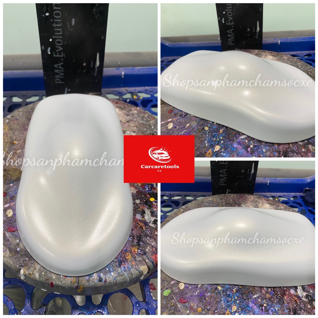 Sơn màu trắng ngọc ánh vàng - Sơn mờ trắng ánh vàng yamaha