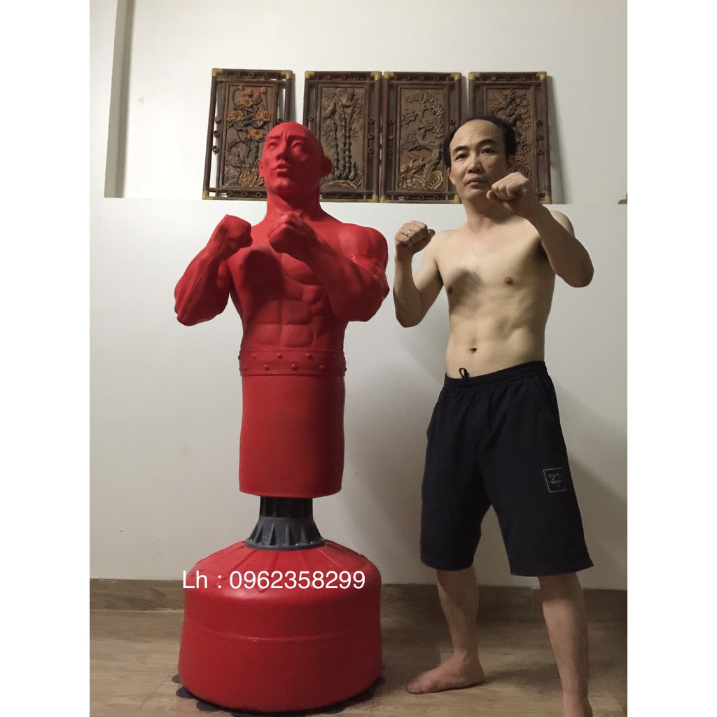 NGƯỜI SILICON TẬP VÕ , BAO CÁT BOXING TỰ ĐỨNG CO STAY VÀ KHÔNG TAY