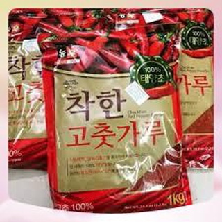Bột ớt vảy nongwoo chackhan hàn quốc gói 1 kg