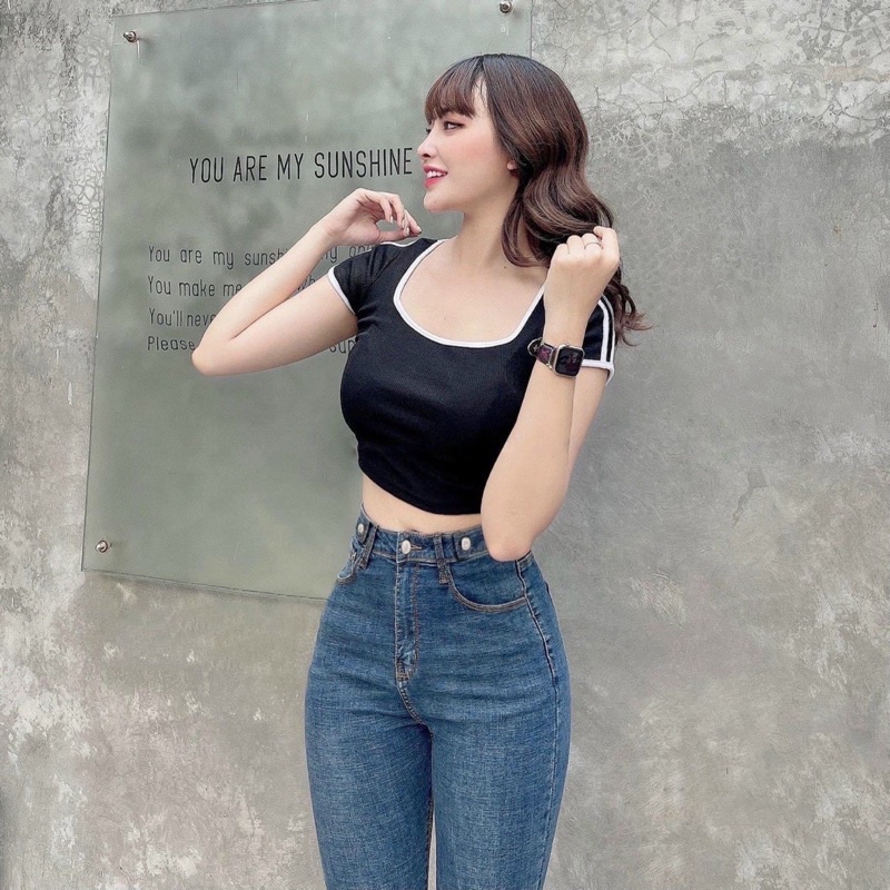 QUẦN JEANS ÔM BIGSIZE VNXK ✈️FREESHIP Quần Bò Nữ Body Siêu Giãn Lưng Cao Size Lớn