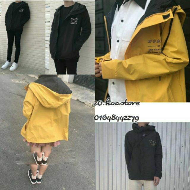 ÁO GIÓ - ÁO KHOÁC 2 LỚP