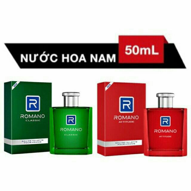 Nước hoa cao cấp Romano 50ml