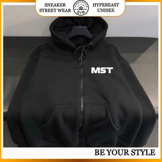 ÁO KHOÁC NỈ HOODIE ZIP MISSOUT NAM NỮ - GIN STORE