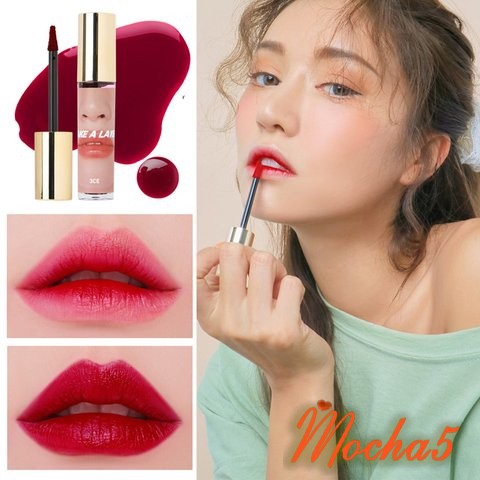 Sỉ son kem tint 3CE TAKE A LAYER TINTED WATER lì môi, lên chuẩn màu