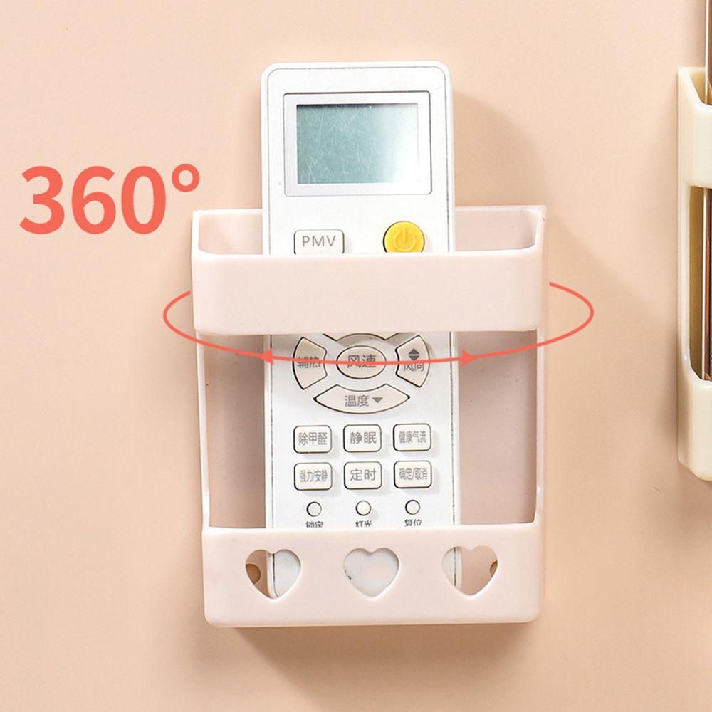 Hộp nhựa đựng điều khiển từ xa/ điện thoại gắn tường đa năng tiện dụng