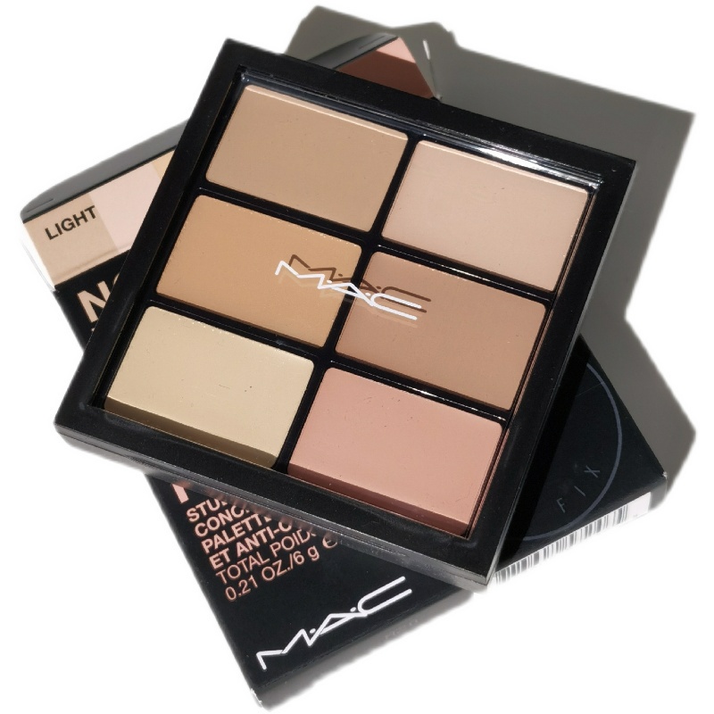 Bảng Kem Che Khuyết Điểm Mac Six Màu Sáng/Quầng Thâm Và Che Khuyết Điểm Mặt