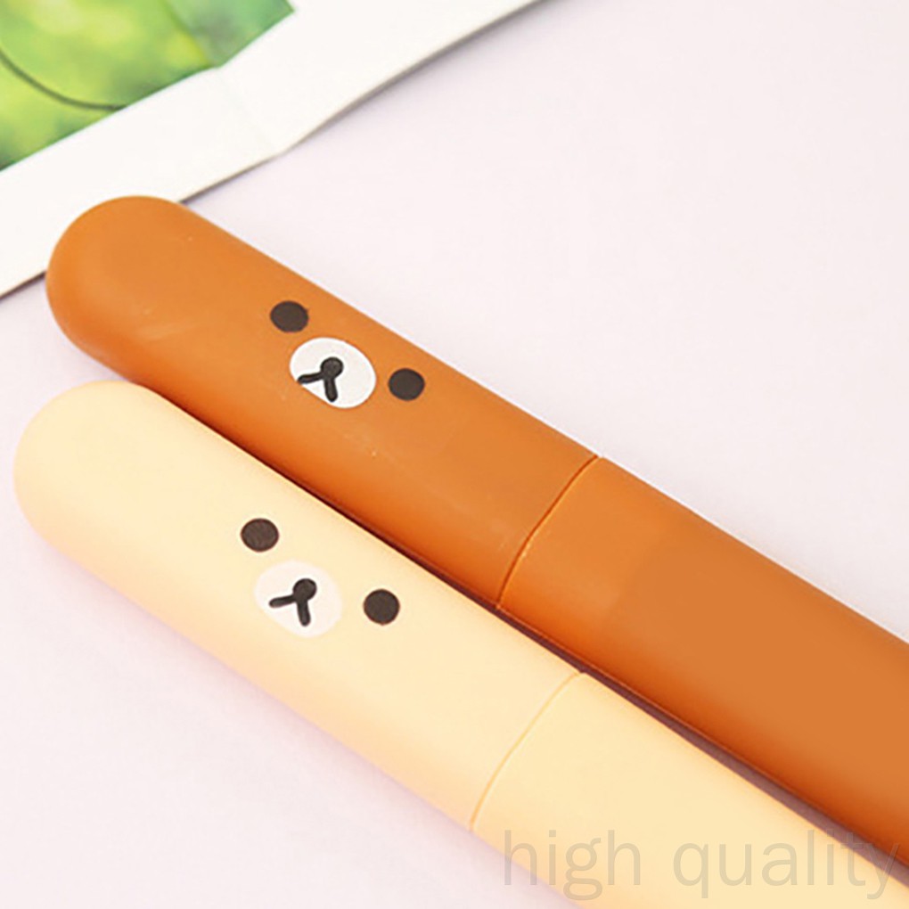 2 Hộp Đựng Bàn Chải Đánh Răng Bằng Nhựa Abs Cho Runbu998
