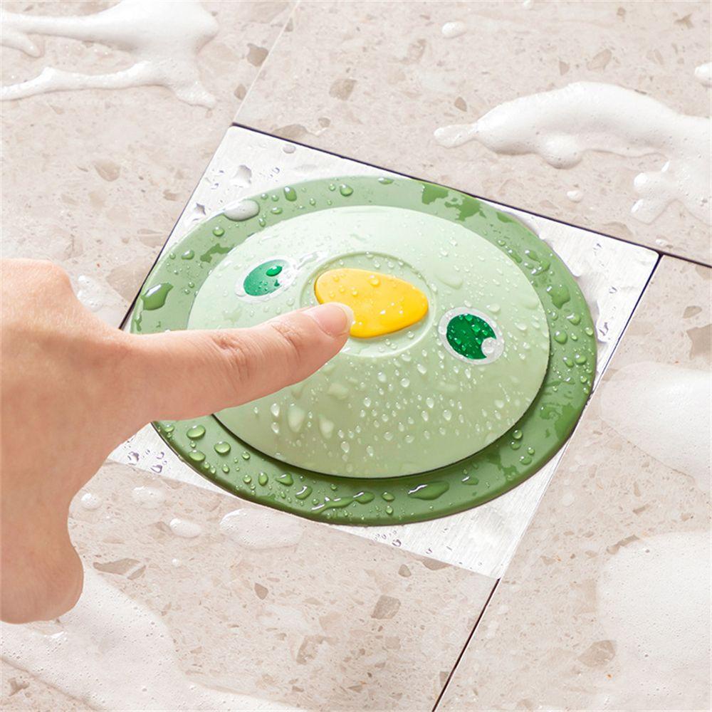 Nắp Đậy Cống Thoát Nước Nhà Tắm Lọc Tóc Khử Mùi Tiện Dụng Ốp