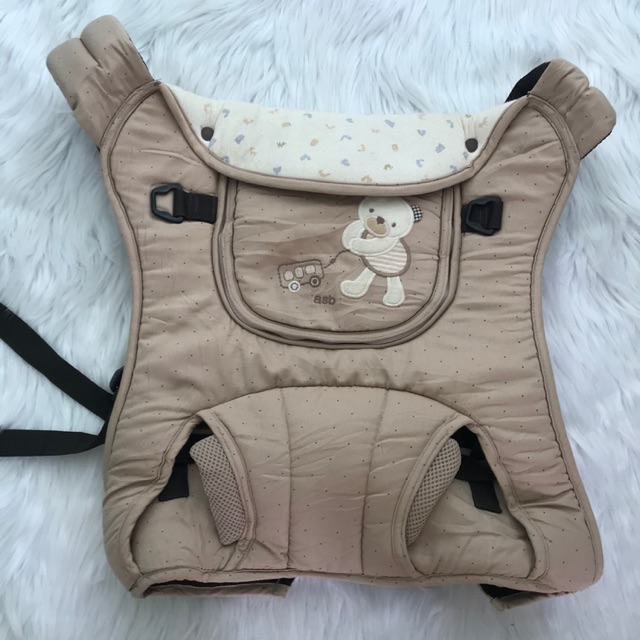 Địu + choàng địu đi mưa