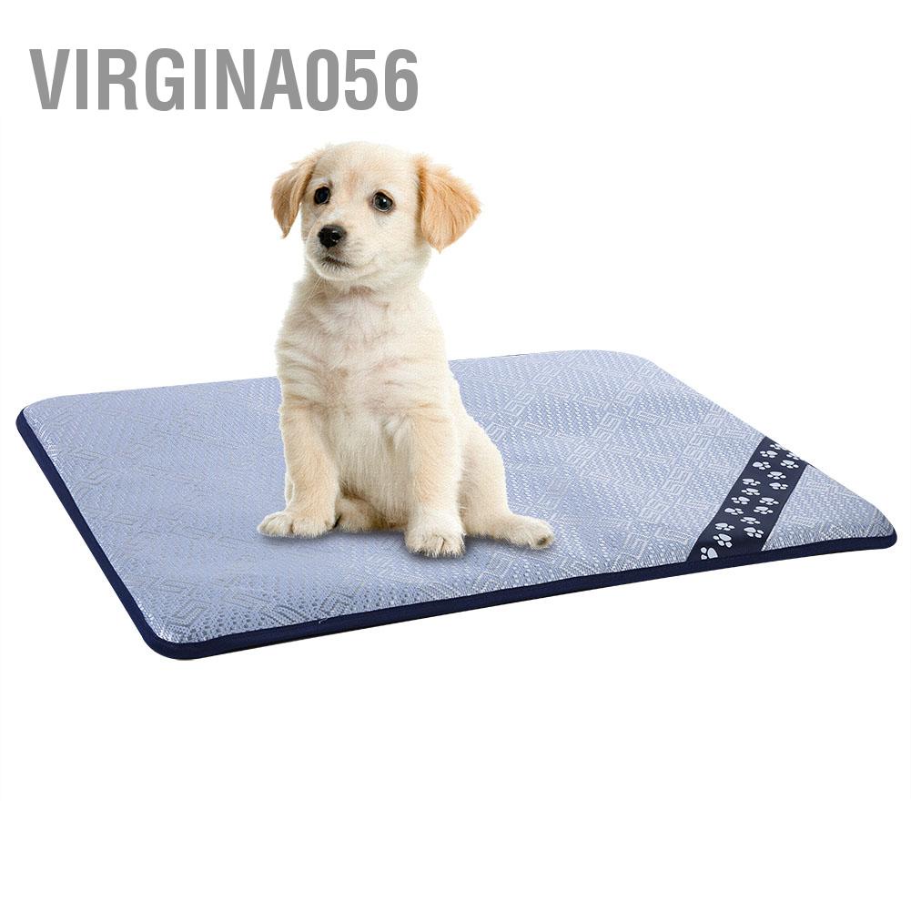 Virgina056 Virgina056 Tấm đệm làm mát mùa hè cho chó cưng băng dành mèo nhỏ vừa lớn
