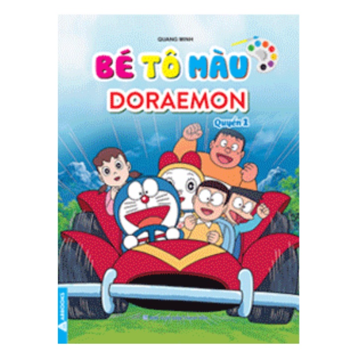 Sách - Combo Bé Tô Màu - Doraemon (Bộ 4 Cuốn)