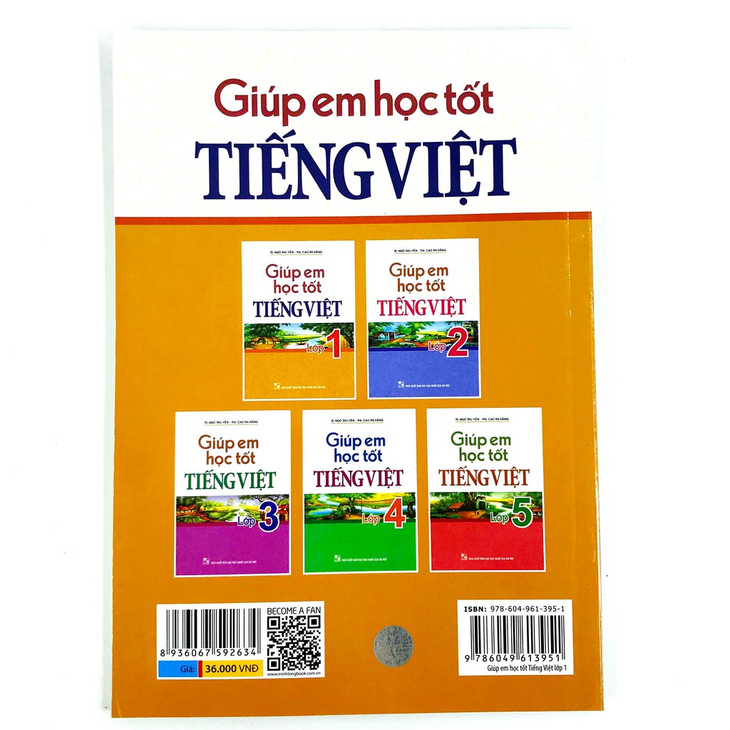 Sách - Giúp em học tốt Tiếng Việt (5 quyển lẻ tùy chọn)