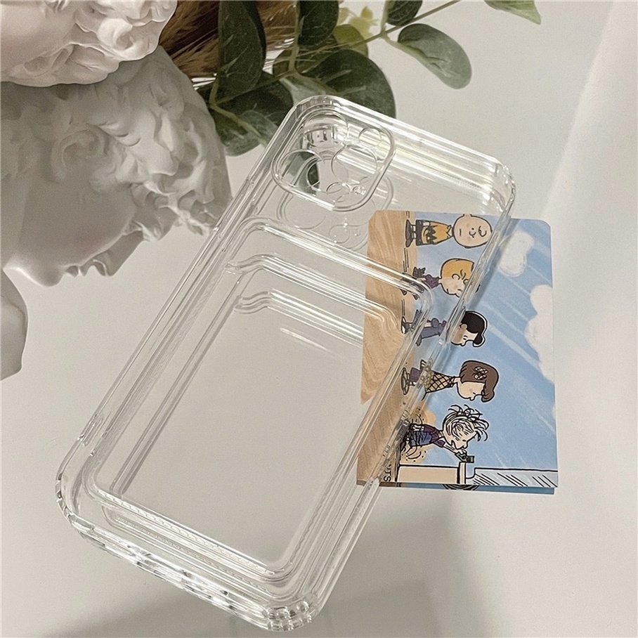 Ốp điện thoại thiết kế ngăn đựng thẻ thời trang cho Iphone 13 12 11 Pro Max 13 12 Mini SE2020 X XR Xs Max 8 7 6 6s Plus