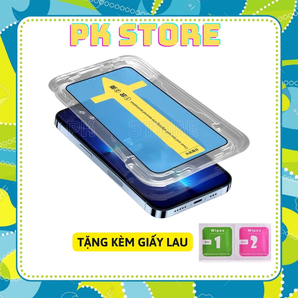Cường Lực Iphone khuôn tự dán BlueArrow x/xr/xs/11/12/13/pro/max/plus/promax