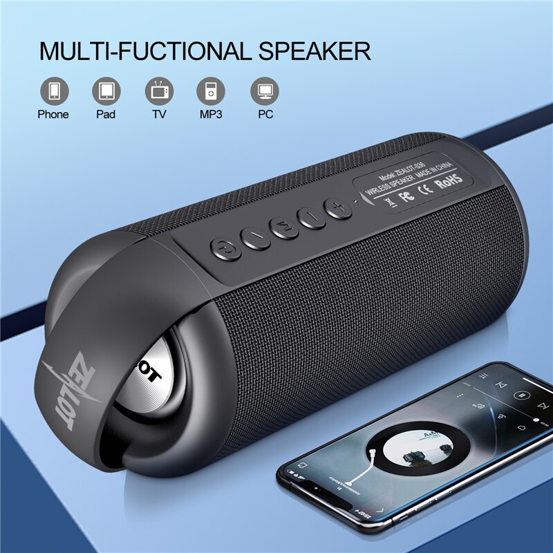 Loa Zealot S36 chính hãng bluetooth TWS. Có chức năng ghép 2 loa. Bảo hành 3 tháng