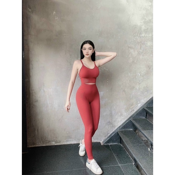 Set dây nữ Mitao dệt gym,thể thao,yoga