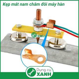 Kẹp mát nam châm đôi máy hàn