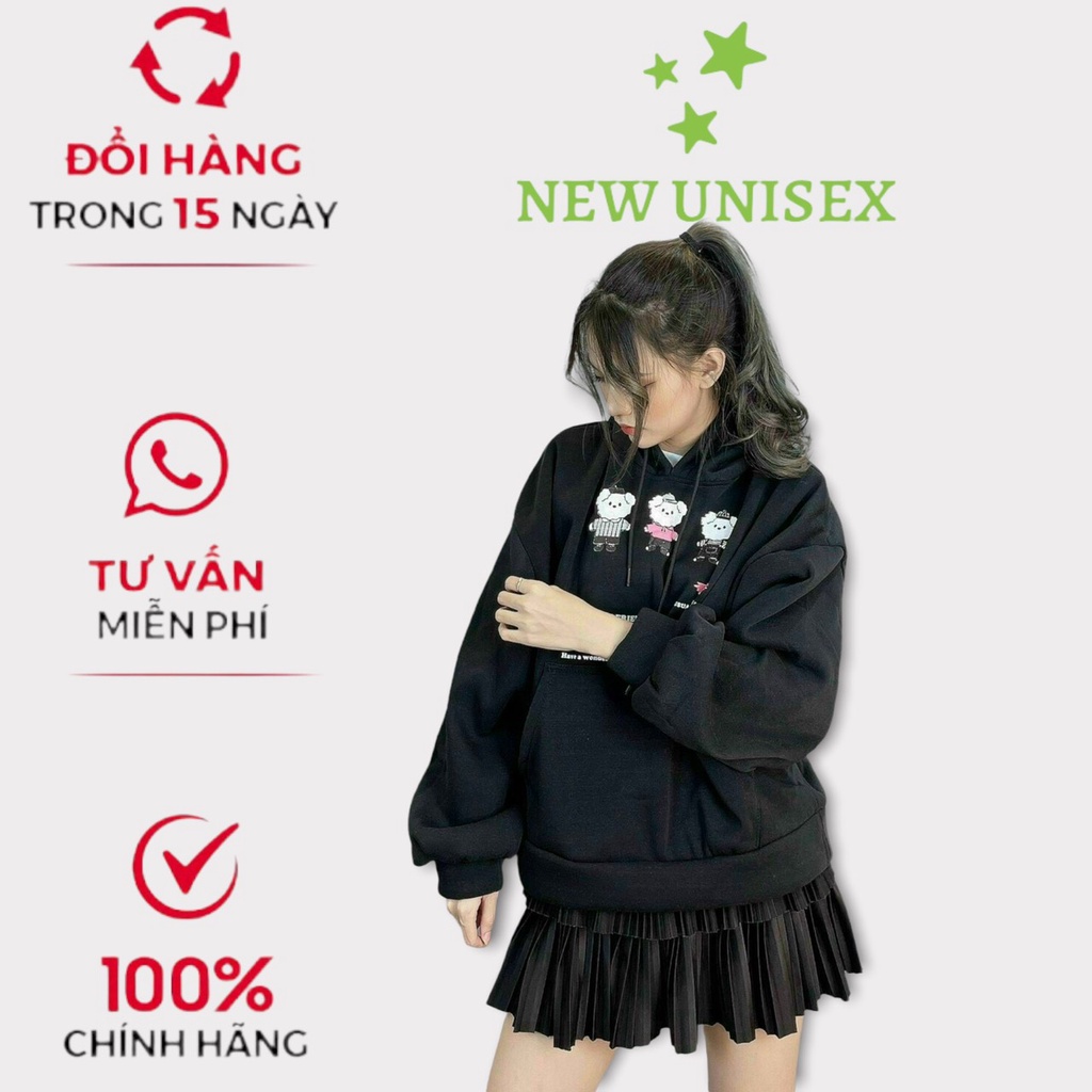 Áo hoodie ba chú lợn siêu cute