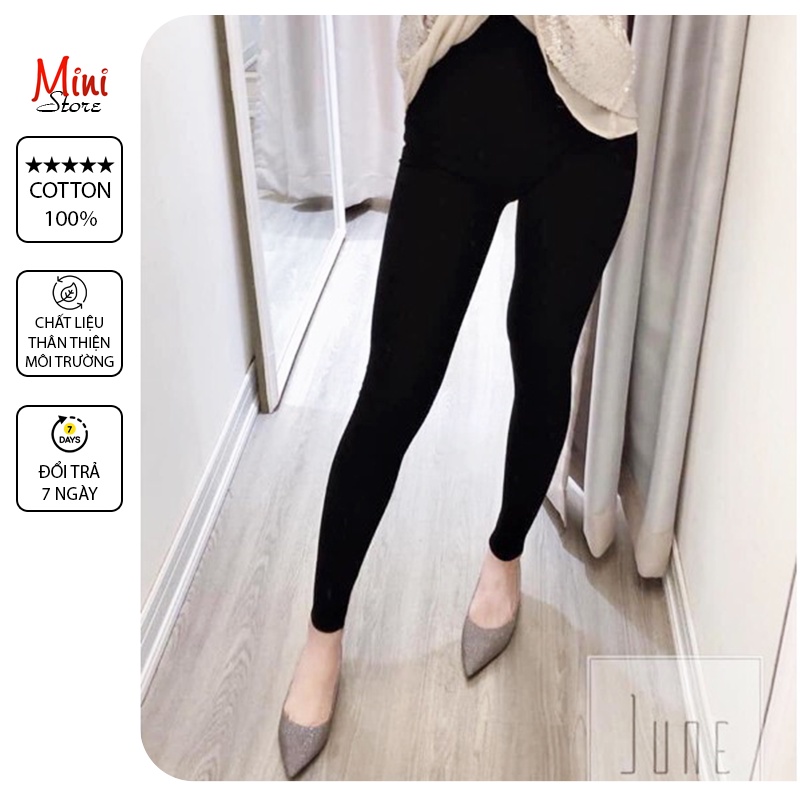 Quần legging nữ dáng dài cạp cao chống xoắn - Hót 2021