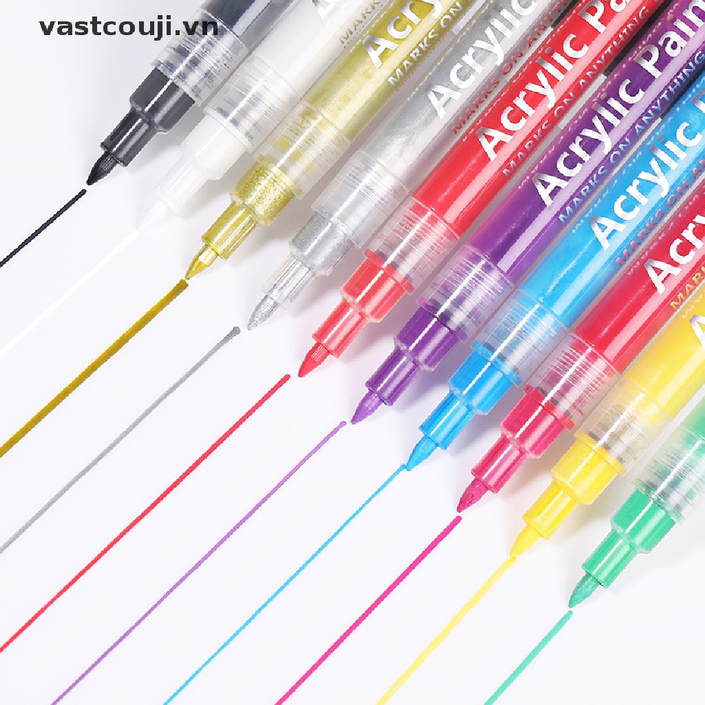 1 Bút Vẽ Móng Nghệ Thuật VASTJI 16 Màu Tùy Chọn